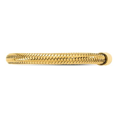14K Yellow Gold Mesh Stretch Ring – view 4