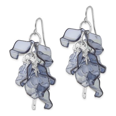 Texas Rangers Brass Dangle Earrings – view 2