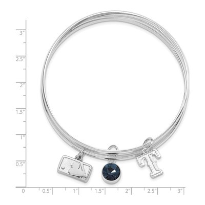 Texas Rangers Brass Slip-On Set Bracelet – view 2