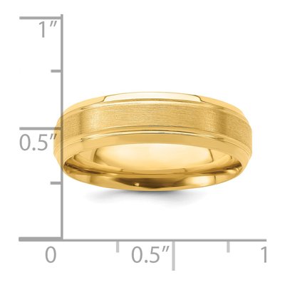 14K Rose Gold 6mm Band – view 4