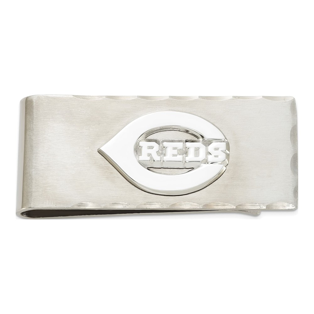 Cincinnati Reds Sterling Silver Money Clip