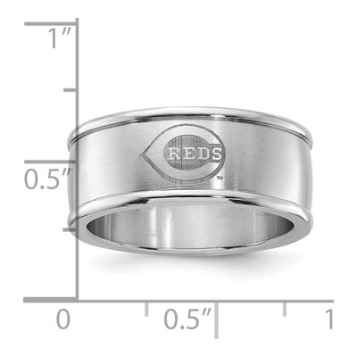 Cincinnati Reds Stainless Steel Ring – view 5