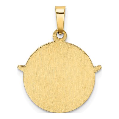 14K Yellow Gold Holy Spirit Medal Pendant – view 4