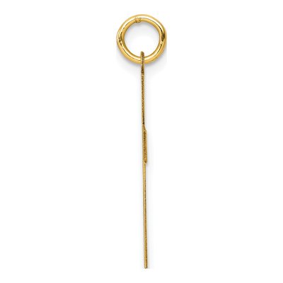 14K Yellow Gold Cross Pendant – view 3