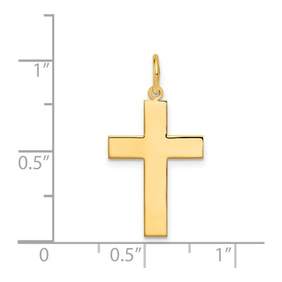 14K Yellow Gold Cross Pendant – view 5