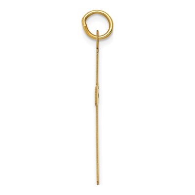 14K Yellow Gold Cross Pendant – view 3
