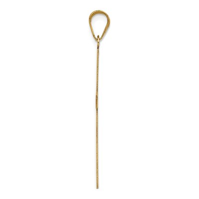 14K Yellow Gold Cross Pendant – view 3