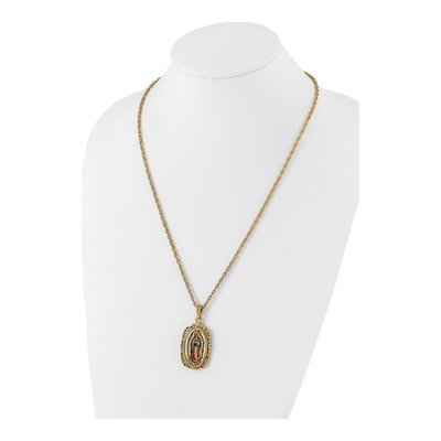 Our Lady of Guadalupe Gold-Tone Necklace – view 4