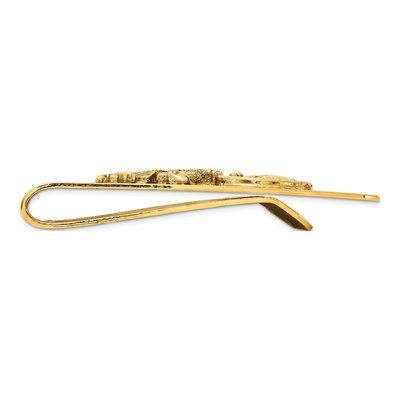 GOD IS WITH YOU Gold-Tone Money Clip – view 2
