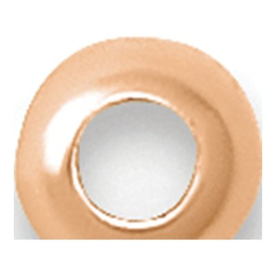 14K Gold Filled Rose-Tone 2mm Polished Bead – view 2
