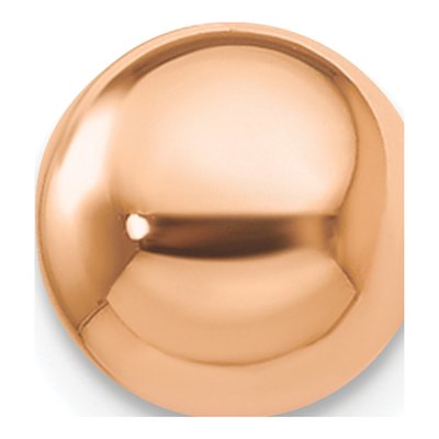 14/20 Rose-Tone Gold Filled 8mm Round Bead, 2pk