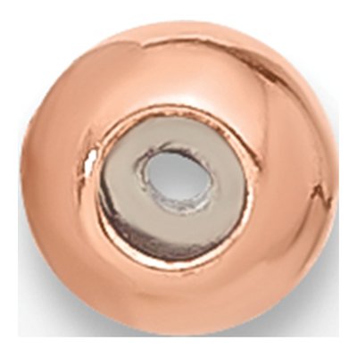 14/20 Gold Filled Rose Tone Silicone Bead, 12-Pack – view 2