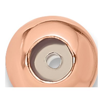 14/20 Gold Filled Rose Tone Silicone Bead, 12pk – view 2