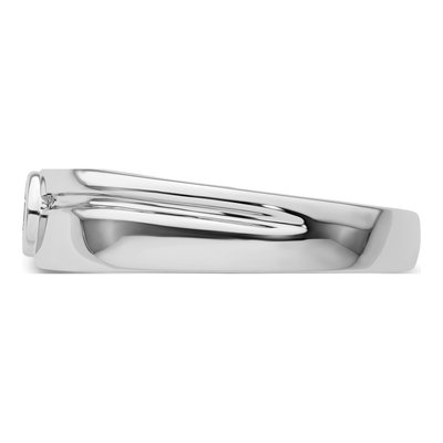 Men's 14K White Gold 1/5 ct tw Diamond Wedding Band – view 3