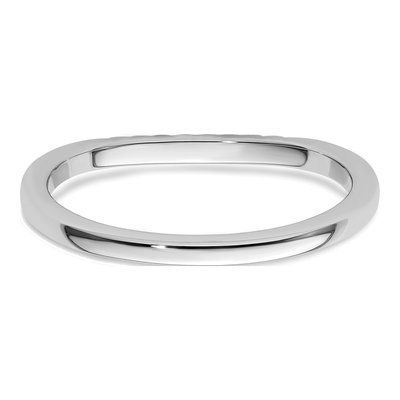 14K White Gold 1/10 ct tw Diamond Wedding Band – view 6
