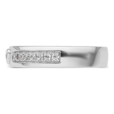 Men's 14K White Gold 0.31 ct tw Diamond Wedding Band – view 4