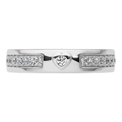 Men's 14K White Gold 0.31 ct tw Diamond Wedding Band – view 5