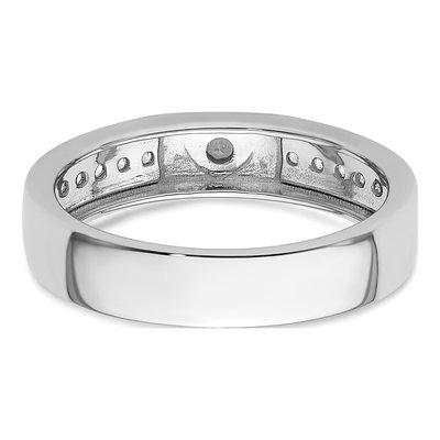 Men's 14K White Gold 0.31 ct tw Diamond Wedding Band – view 6