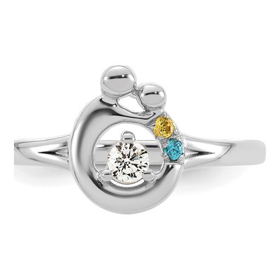 14K White Gold 1/10 ct tw Wg Diamond Ring – view 5