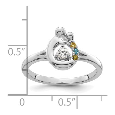 14K White Gold 1/10 ct tw Wg Diamond Ring – view 6