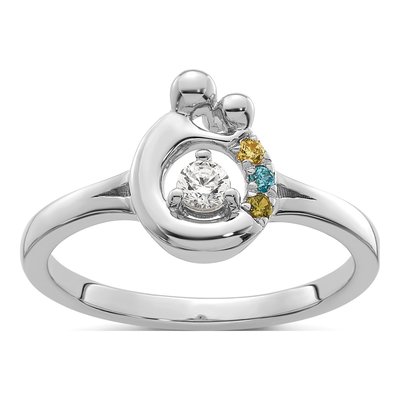 14K White Gold 1/10 ct tw Wg Diamond Ring – view 2