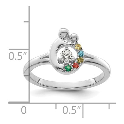 14K White Gold 1/10 ct tw Wg Diamond Ring – view 6