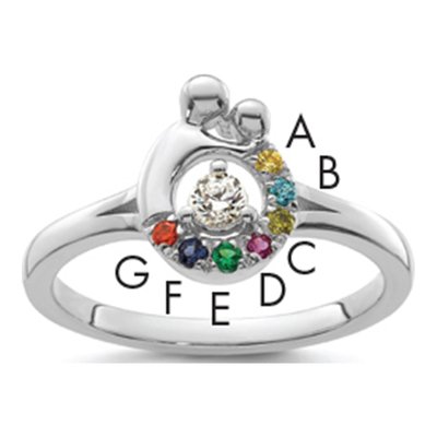 14K White Gold 1/10 ct tw Wg Diamond Ring