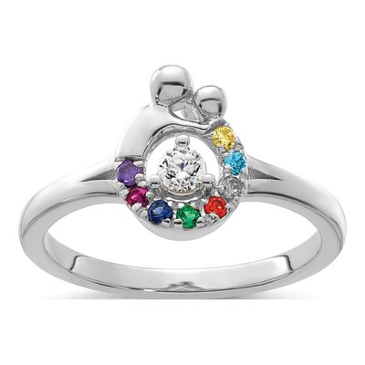 14K White Gold 1/10 ct tw Wg Diamond Ring – view 2
