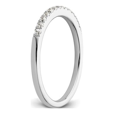 14K White Gold 1/4 ct tw Diamond Wedding Band – view 8