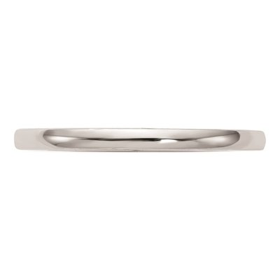 14K White Gold 1.8mm Wedding Band – view 4