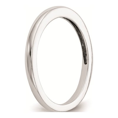 14K White Gold 1.8mm Wedding Band – view 6
