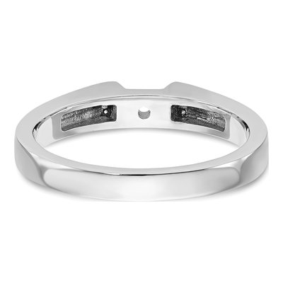 14K White Gold Peg-Set Solitaire Engagement Ring Mounting – view 5
