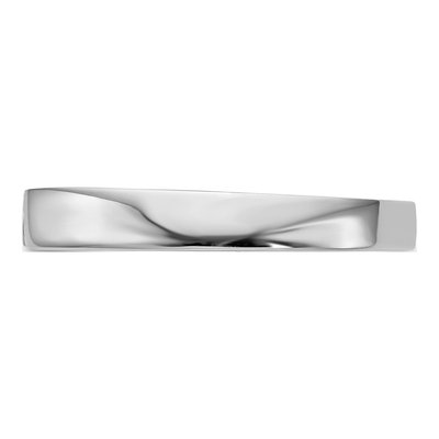 14K White Gold Peg Set Solitaire Engagement Ring Mounting – view 4