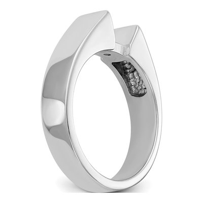 14K White Gold Solitaire Engagement Ring Mounting – view 7