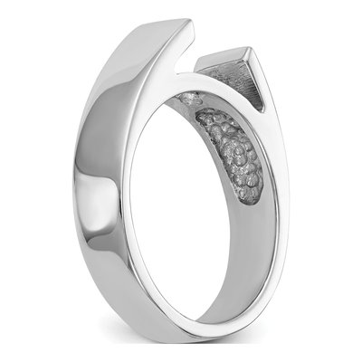 14K White Gold Solitaire Engagement Ring Mounting – view 6