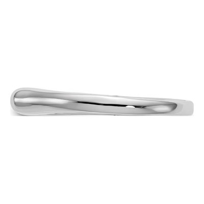14K White Gold Solitaire Engagement Ring Mounting – view 4