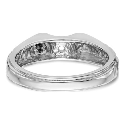 14K White Gold Vintage Marquise Engagement Ring Mounting – view 5