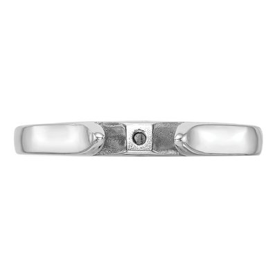 Platinum Solitaire Engagement Ring Mounting – view 6