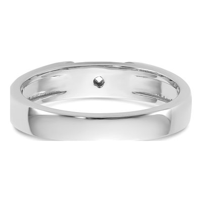 Platinum Solitaire Engagement Ring Mounting – view 7