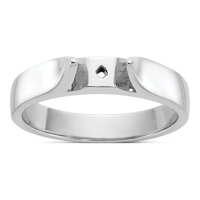 Platinum Solitaire Engagement Ring Mounting