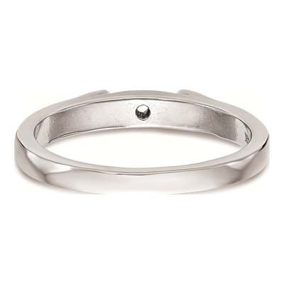 14K White Gold Solitaire Engagement Ring Mounting – view 7