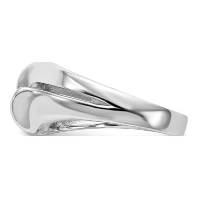 14K White Gold Solitaire Engagement Ring Mounting – view 3