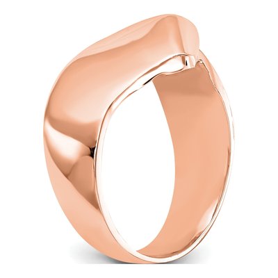 14K Rose Gold Solitaire Engagement Ring Mounting – view 7
