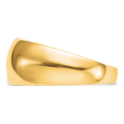 14K Yellow Gold Solitaire Engagement Ring Mounting – view 4