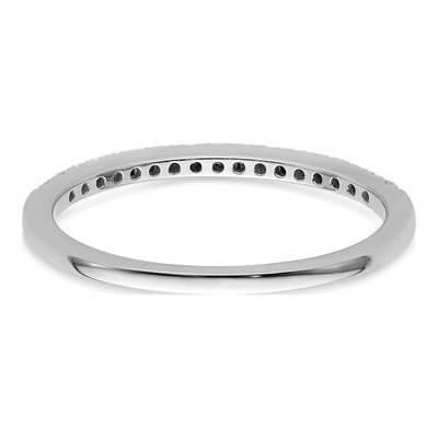 14K White Gold 1/6 ct tw Lab-Grown Diamond Wedding Band – view 6