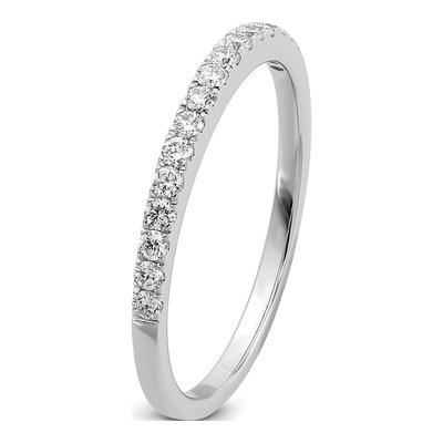 Platinum 1/6 ct tw Diamond Wedding Band – view 8