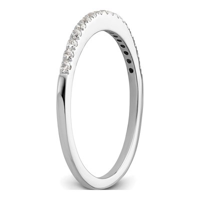 14K White Gold 1/6 ct tw Diamond Wedding Band – view 8