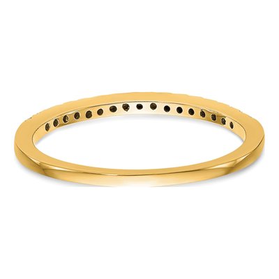 14K Yellow Gold 1/4 ct tw Lab-Grown Diamond Wedding Band – view 5