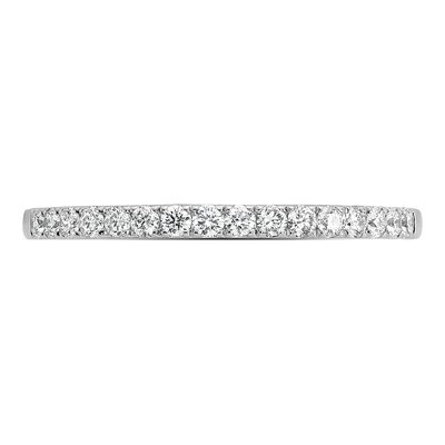 14K White Gold 1/4 ct tw Diamond Wedding Band – view 5