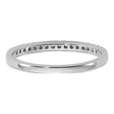 14K White Gold 1/4 ct tw Diamond Wedding Band – view 6